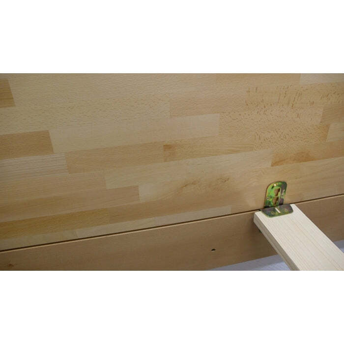 Masívna posteľ Maribo 180x200, buk II. akosť