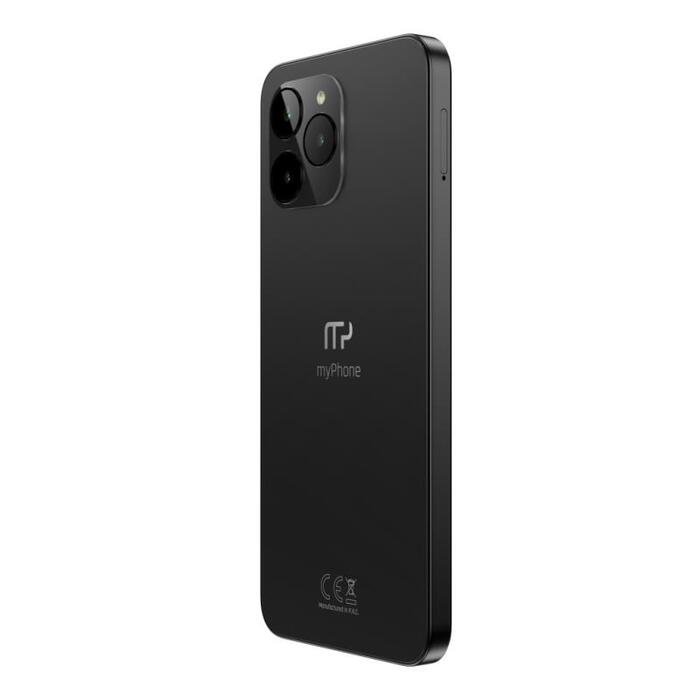 Mobilný telefón myPhone N23 6GB/128GB, NFC, aGPS, čierna VYBALENÉ