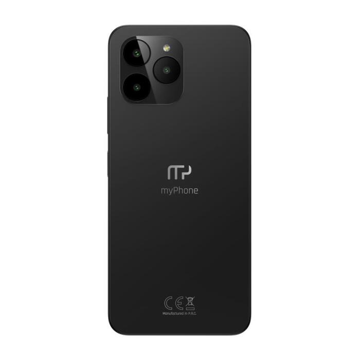 Mobilný telefón myPhone N23 6GB/128GB, NFC, aGPS, čierna VYBALENÉ