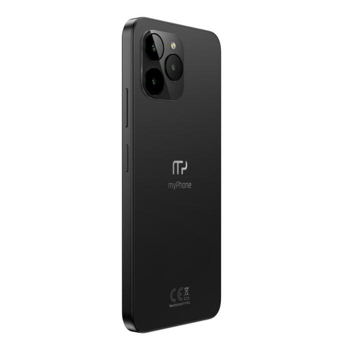 Mobilný telefón myPhone N23 6GB/128GB, NFC, aGPS, čierna VYBALENÉ