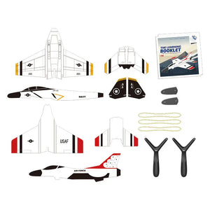 Model lietadla PLAYSTEM Jet Fighter Science 2v1 - F16+F18