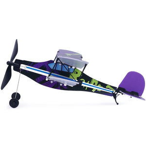 Model lietadla PLAYSTEM Rubber Band - Biplane/P-40 Warhawk