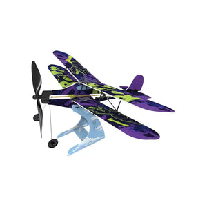 Model lietadla PLAYSTEM Rubber Band - Biplane/P-40 Warhawk