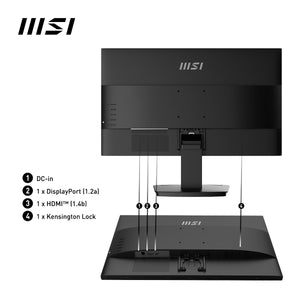 Monitor MSI PRO MP2412, čierny