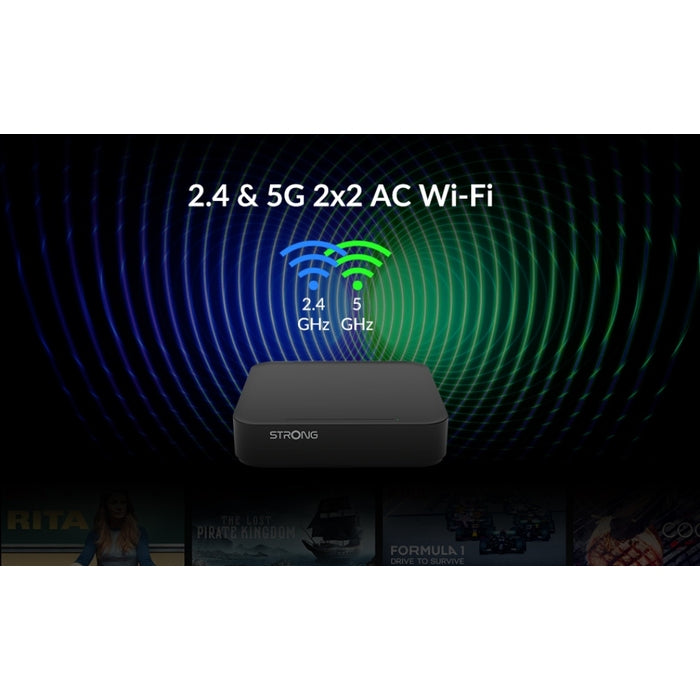 Multimediálne centrum Strong Leap-S3. 4K Google TV VYBALENÉ