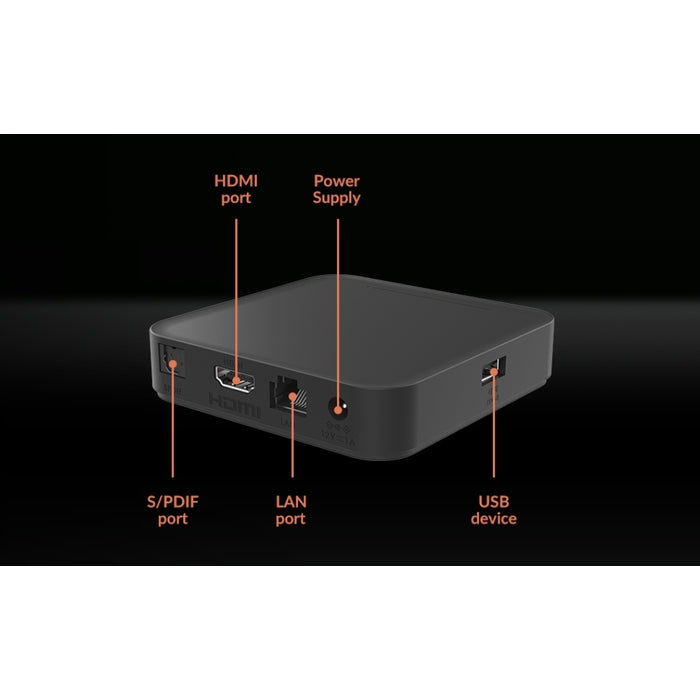 Multimediálne centrum Strong Leap-S3. 4K Google TV VYBALENÉ