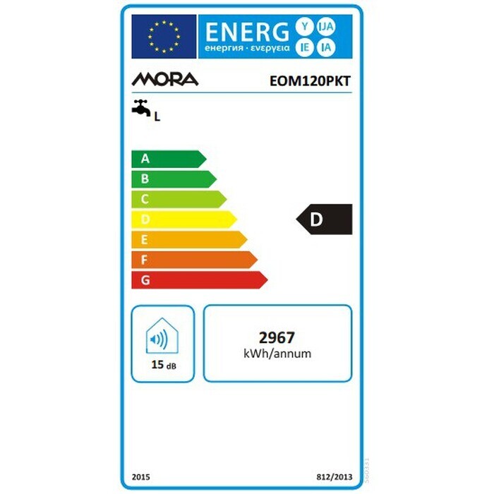 Ohrievač vody Mora EOM 120 PKT VYBALENÉ