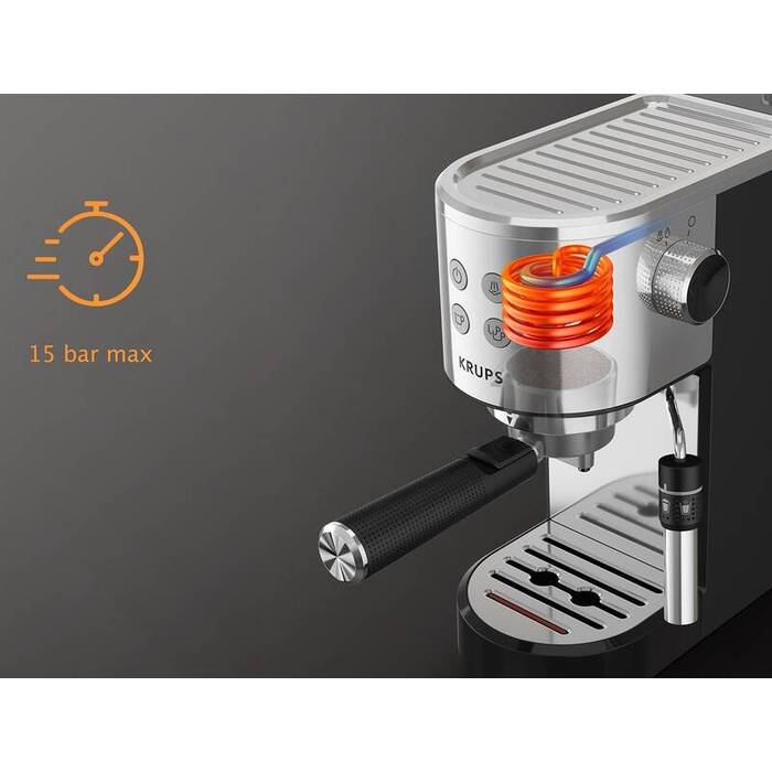 Pákový kávovar Krups Virtuoso+ XP444C11