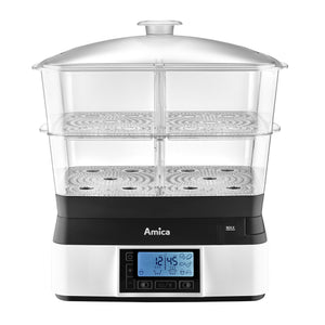 Parní hrnec Amica LCD display, 11L, 6 programů