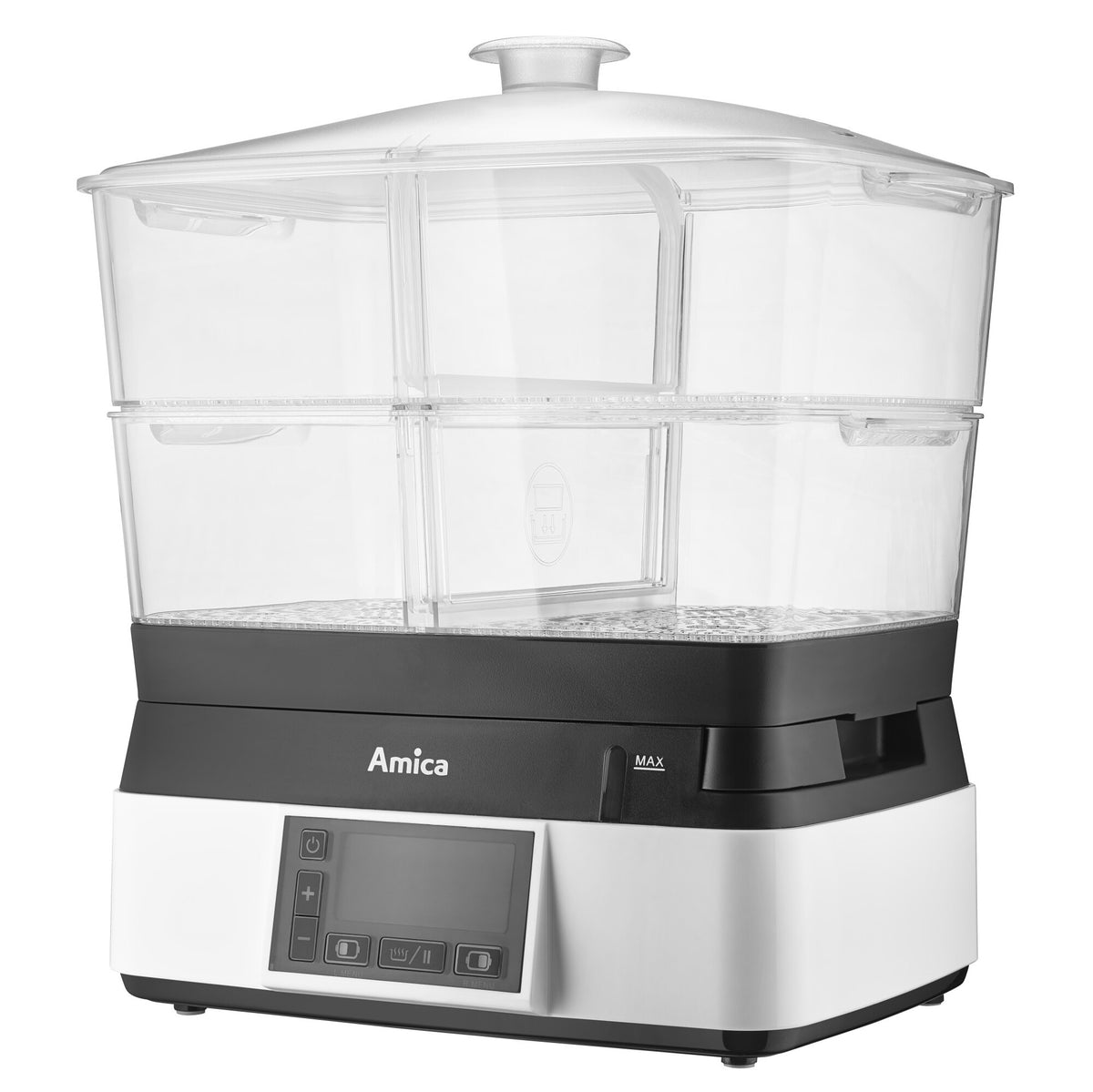 Parní hrnec Amica LCD display, 11L, 6 programů