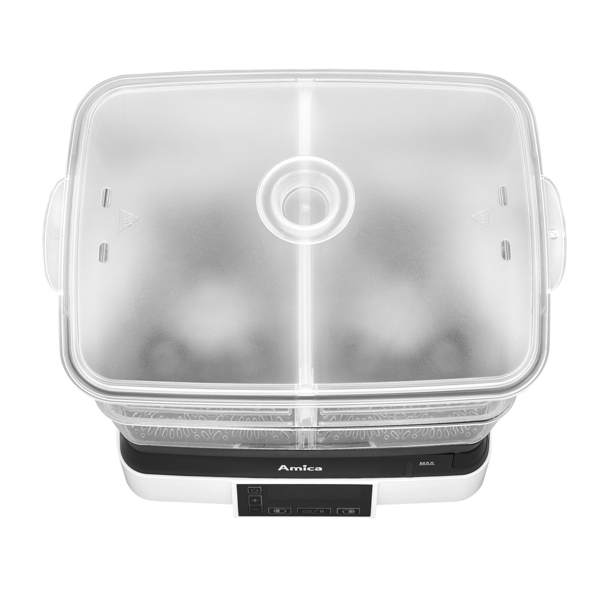 Parní hrnec Amica LCD display, 11L, 6 programů