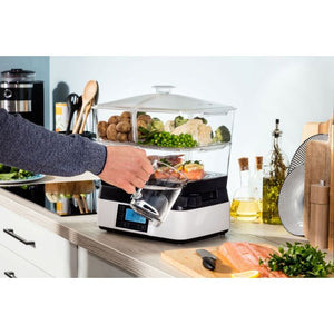 Parní hrnec Amica LCD display, 11L, 6 programů