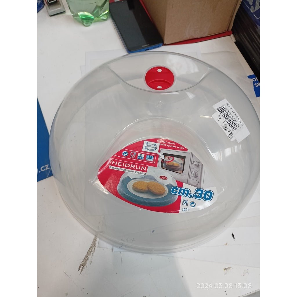 Poklop do mikrovlnnej rúry, 30cm POŠKODENIA