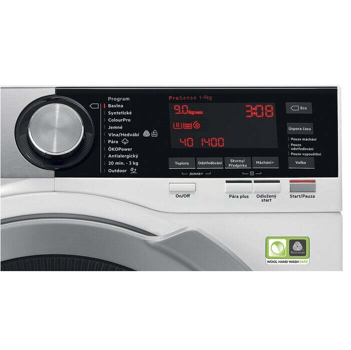 Práčka s predným plnením AEG SoftWater L9FEC49SC, A, 9 kg VYBALENÉ