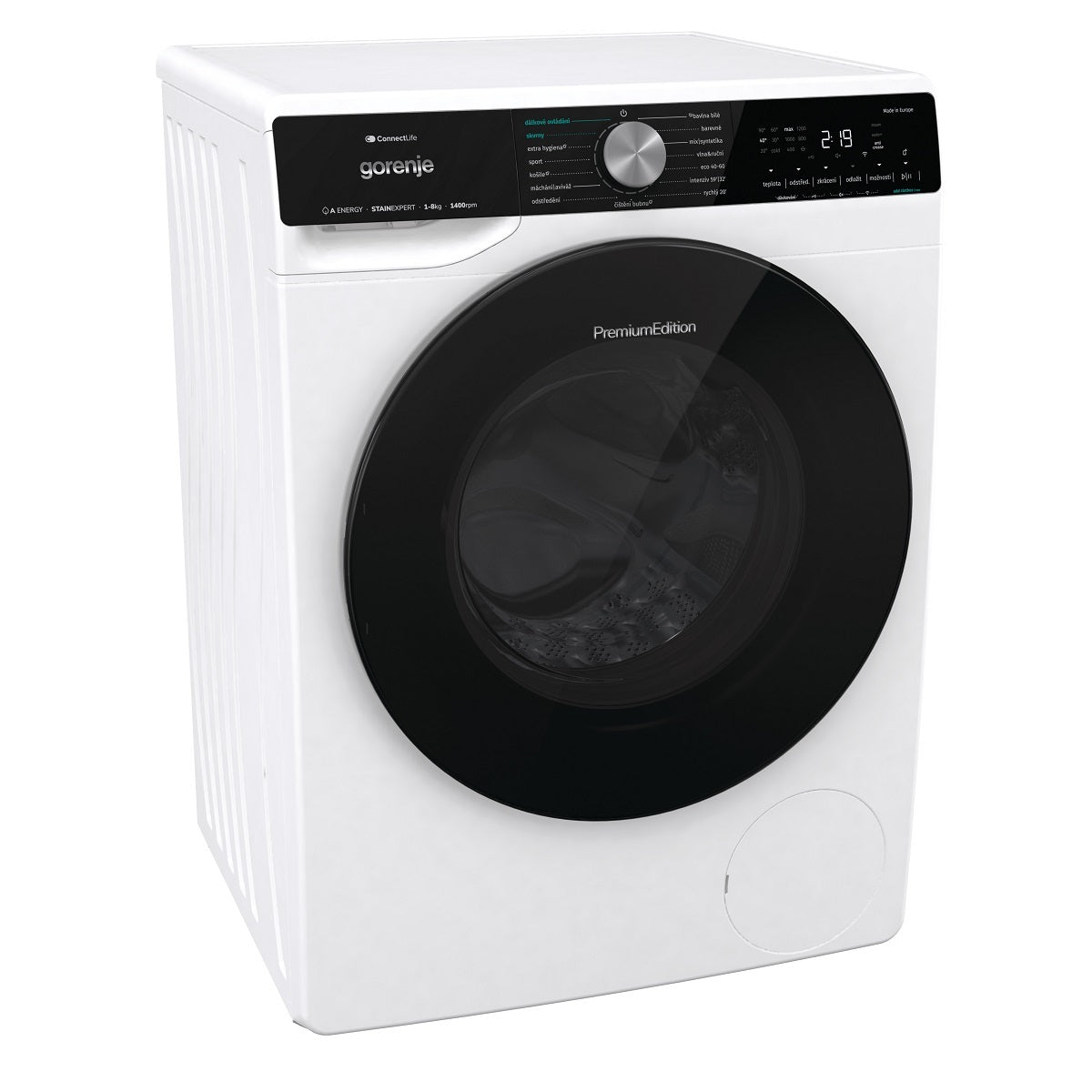 Práčka s predným plnením Gorenje W2NS84SACZ, A, 8kg VYBALENÉ
