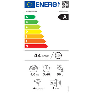 Práčka s predným plnením LG FSR5A94WL, 9 kg