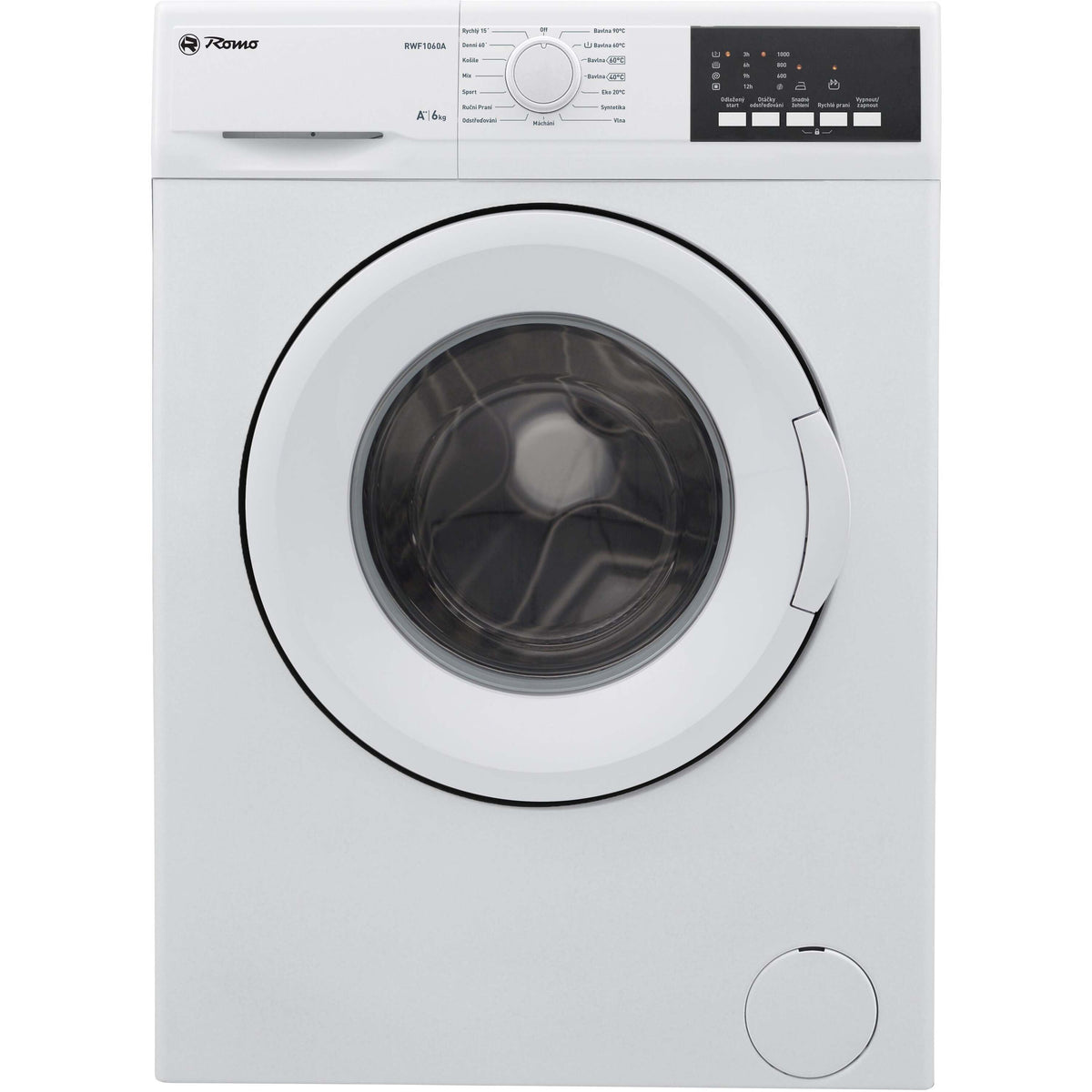 Práčka s predným plnením Romo RWF1060A, 6kg VYBALENÉ