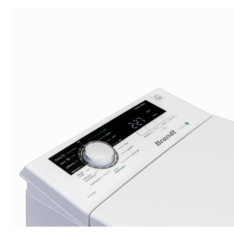 Práčka vrchom plnená Brandt BT17028QN, 7kg VYBALENÉ