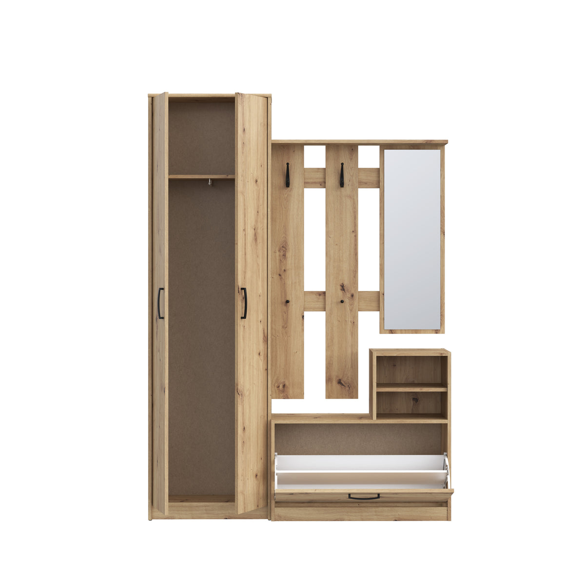 Predsieňový set Nobo01 (dub artisan)