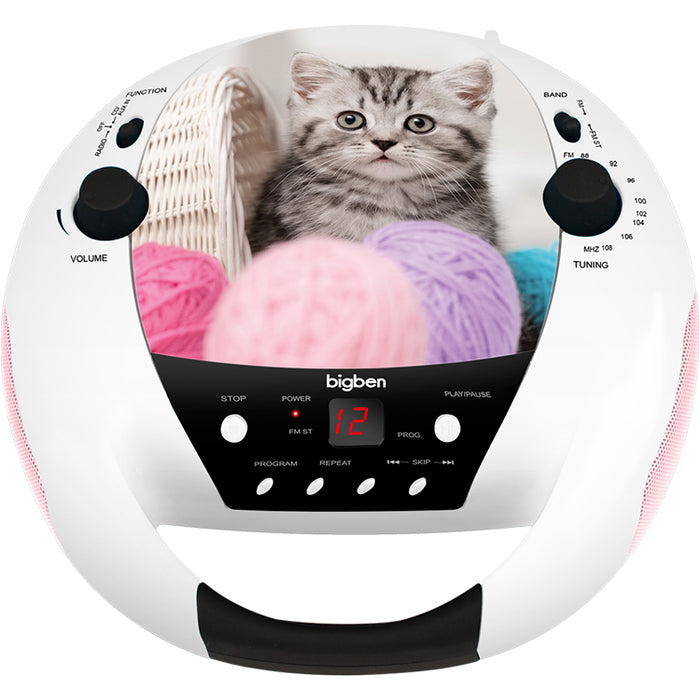 Prenosné rádio Bigben CD52CATS3 NEKOMPLETNÉ