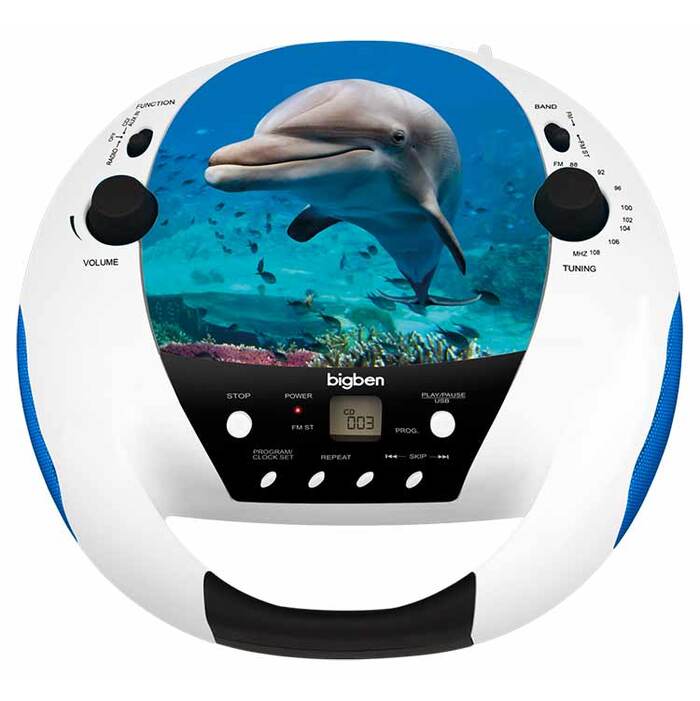 Prenosné rádio Bigben CD52DOLPHIN VYBALENÉ