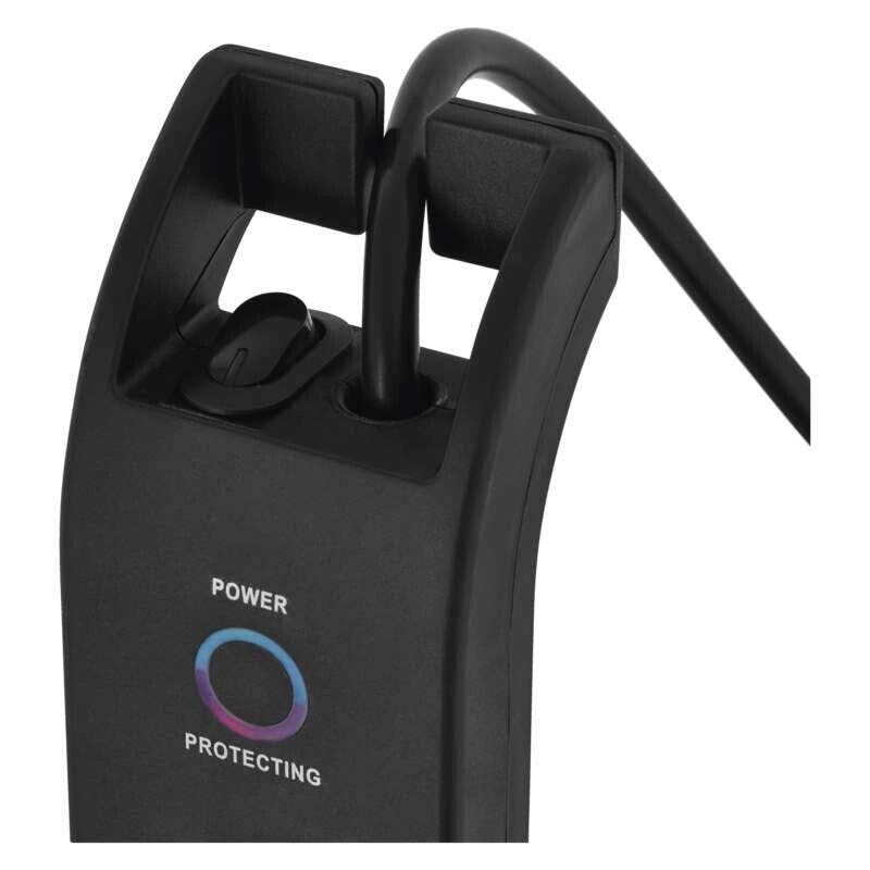 Prepäťová ochrana Emos P54022 1800J, 4 zásuvky, 2m, čierna VYBALENÉ