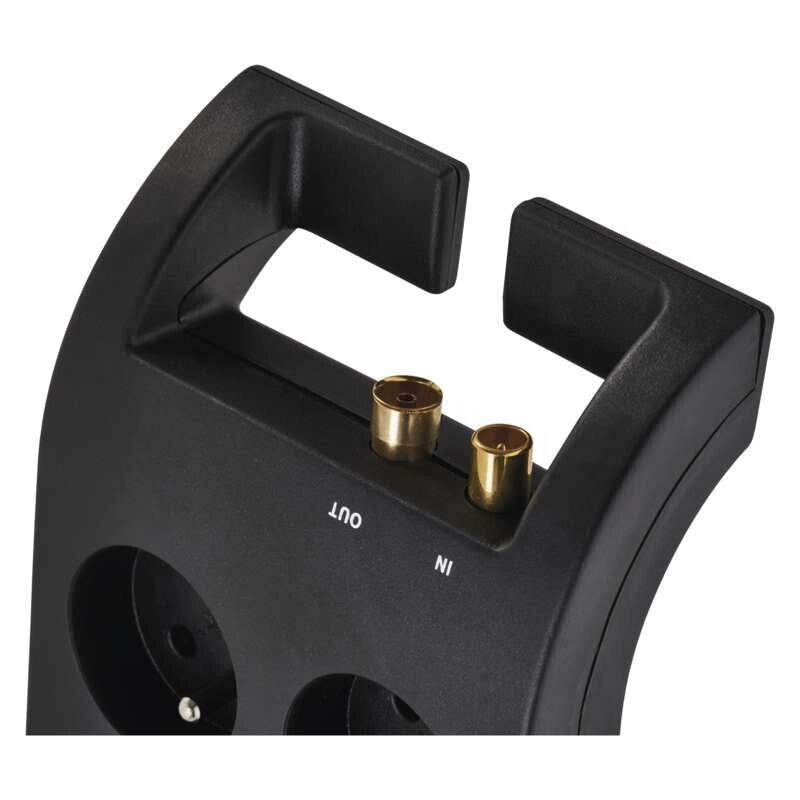 Prepäťová ochrana Emos P54052, 8 zásuviek, 3m, čierna VYBALENÉ