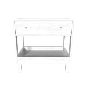 Skrinka pod umývadlo Florentina (60x74x51 cm, biela, drevo)