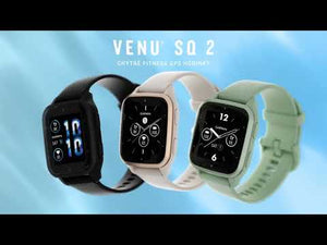 Chytré hodinky Garmin Venu SQ 2 Music, šedá + čierny remienok