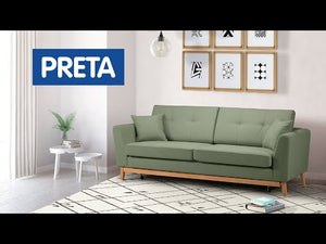 Trojsedačka Preta rozkladacia sivá II. akosť