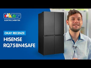 Americká chladnička Hisense RQ758N4SAFE VADA VZHĽADU, ODRENINY
