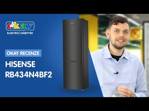 Kombinovaná chladnička s mrazničkou dole Hisense RB434N4BF2 VADA VZHĽADU, ODRENINY
