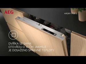 Vstavaná umývačka riadu AEG FSE73407P, 45cm, 9 súprav POŠKODENÝ OBAL