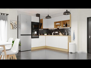 Kuchynská linka Aurelia 180 cm (biela matná, lakovaná)