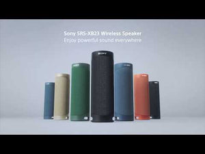Bluetooth reproduktor Sony SRS-XB23, čierny VYBALENÉ