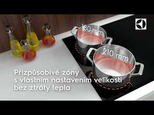 Indukčná doska Electrolux 600 FLEX Bridge EIV634 VYBALENÉ