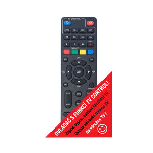Prijímač pozemného televízneho vysielania DVB-T2 s dvoma tunermi VYBALENÉ
