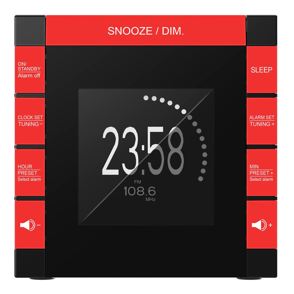 Rádiobudík s projekciou Bigben RR70PROCKWOOD VYBALENÉ