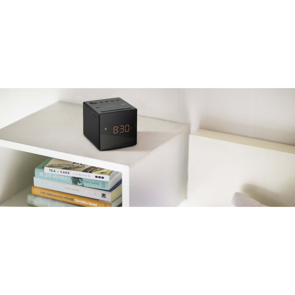 Rádiobudík Sony ICF-C1B, čierny VYBALENÉ