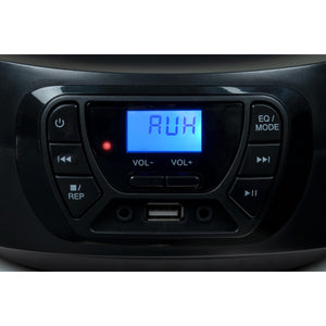 Rádiomagnetofón Bigben CD62, Bluetooth, čierna VYBALENÉ