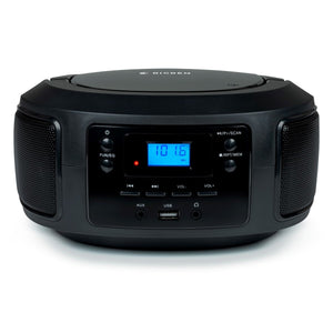 Rádiomagnetofón Bigben CD63, USB, čierna VYBALENÉ
