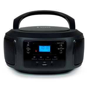 Rádiomagnetofón Bigben CD63, USB, čierna VYBALENÉ