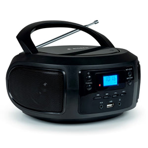 Rádiomagnetofón Bigben CD63, USB, čierna VYBALENÉ
