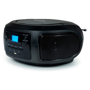 Rádiomagnetofón Bigben CD63, USB, čierna VYBALENÉ