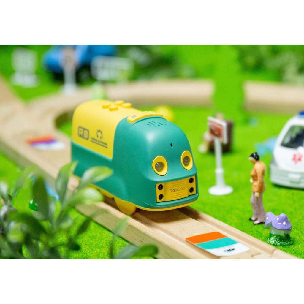 Robobloq Coding express - robovláčik vr. koľají