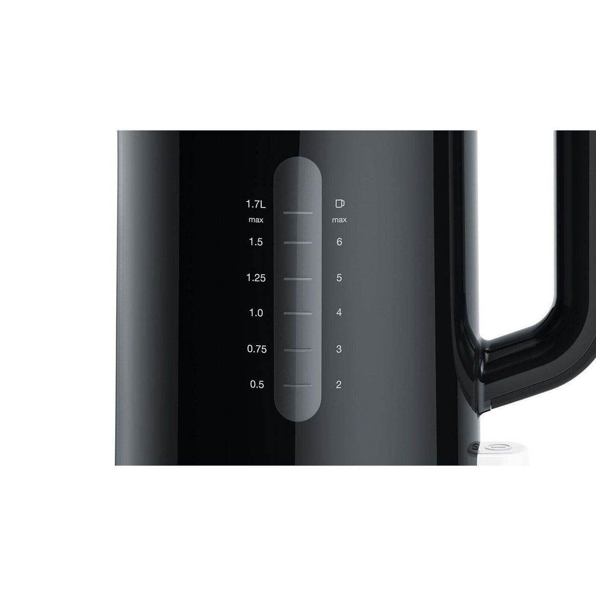 Rýchlovarná kanvica Braun WK1100BK, čierna, 1,7l POŠKODENÝ OBAL