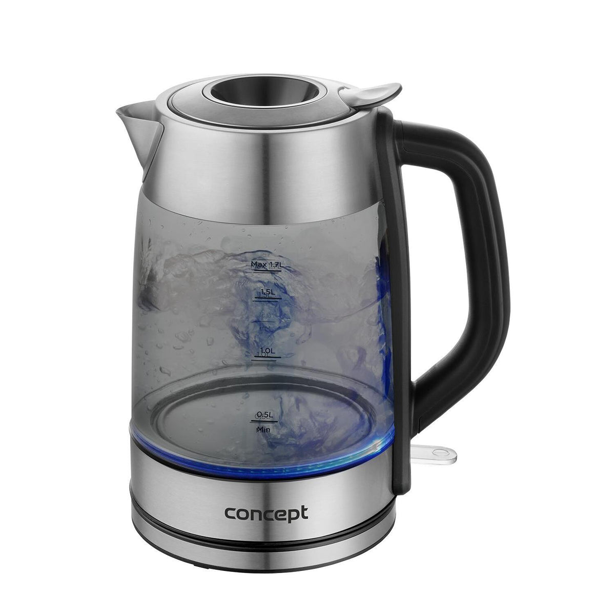 Rýchlovarná kanvica Concept RK4095, sklo, 1,7l