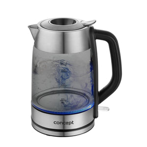 Rýchlovarná kanvica Concept RK4095, sklo, 1,7l