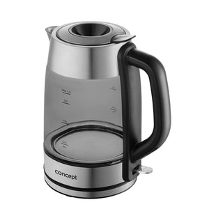 Rýchlovarná kanvica Concept RK4095, sklo, 1,7l