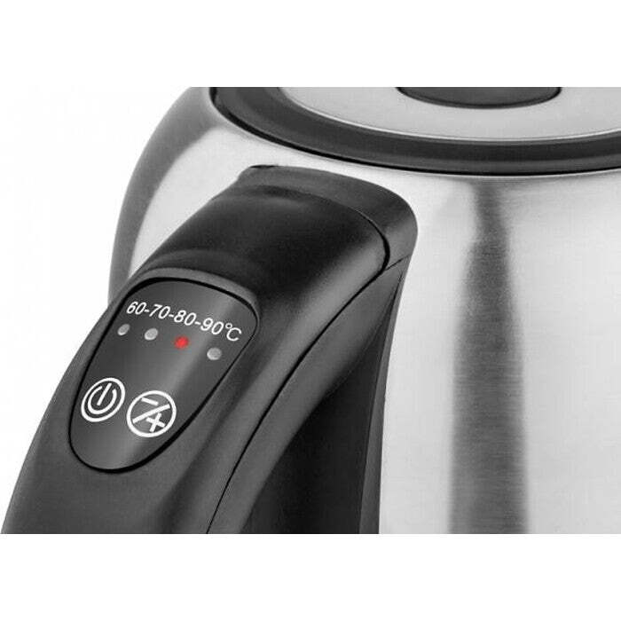 Rýchlovarná kanvica ECG RK 1785, nerez, 1,7l POŠKODENÝ OBAL